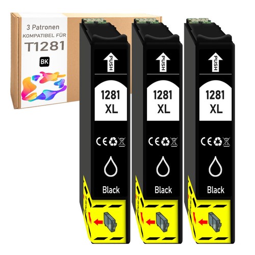 Druckerpatronen black xl - 3,