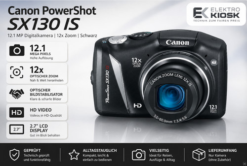 Canon powershot sx130 is - 📸,